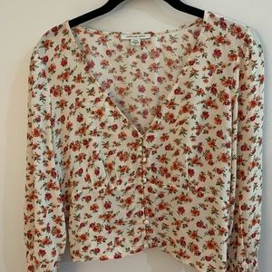 American Eagle Outfitters Floral Top